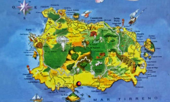 Ischia mappa